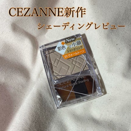 ナチュラルマットシェーディング/CEZANNE/シェーディングを使ったクチコミ(1枚目)