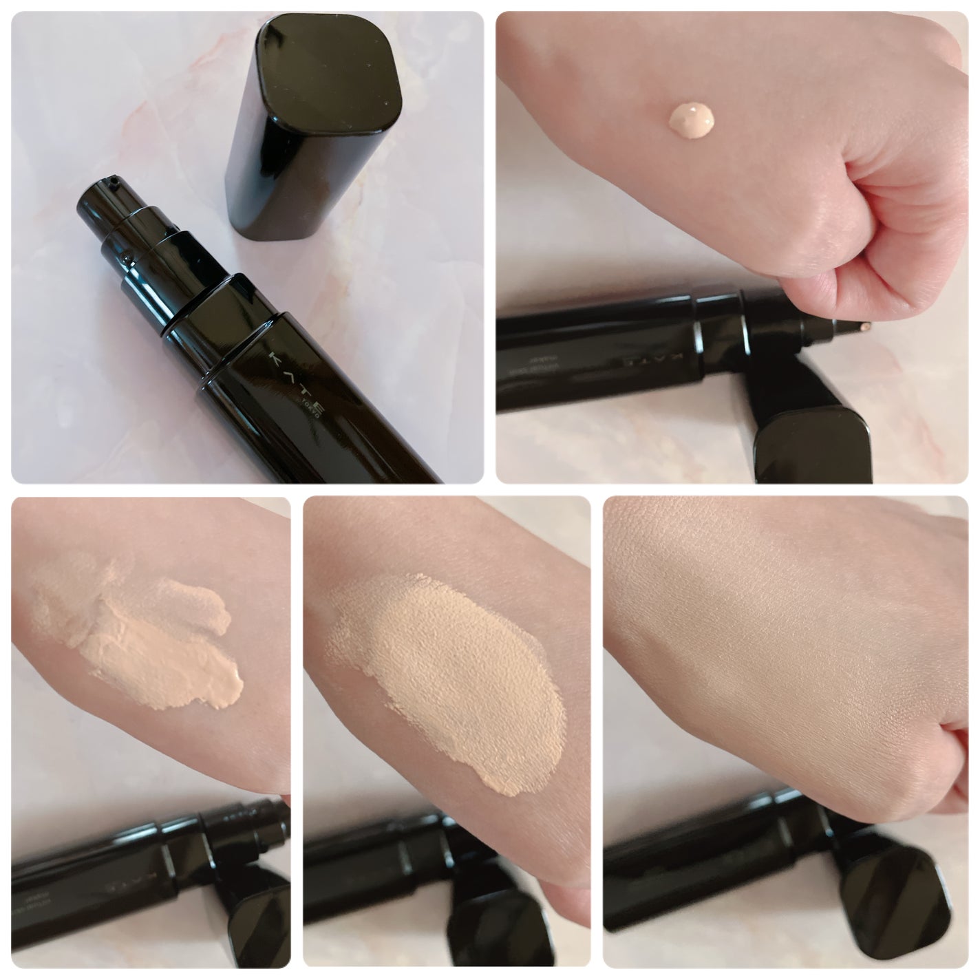 ケイト バーチャルスキンメイカー/KATE/リキッドファンデーションを使ったクチコミ(2枚目)