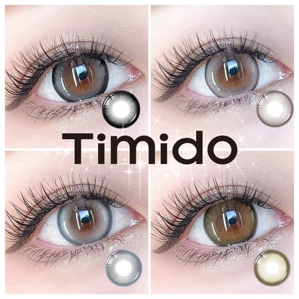 ティミド ワンデー/Timido(ティミド)/ワンデー(1DAY)カラコンを使ったクチコミ(1枚目)