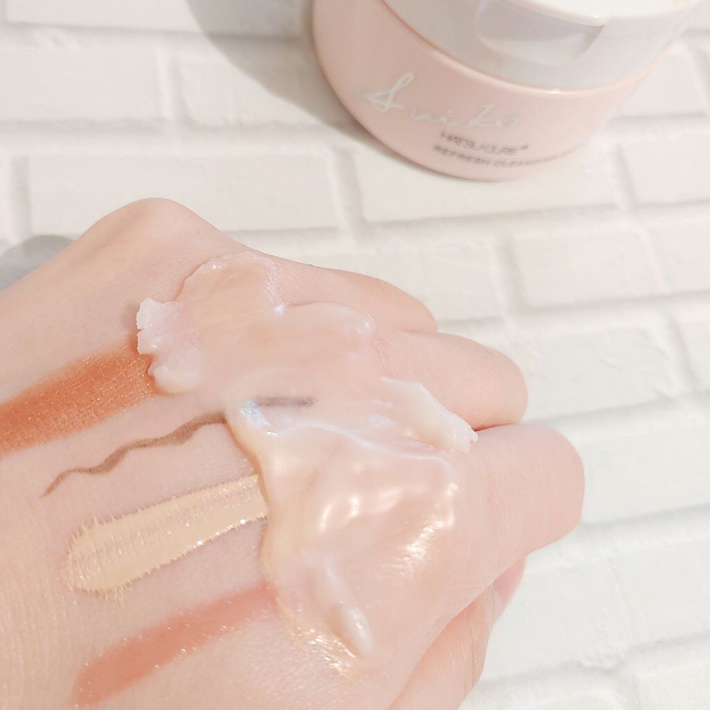 SUIKO HC リフレッシュクレンジングバーム/SUIKO HATSUCURE/クレンジングバームを使ったクチコミ（2枚目）