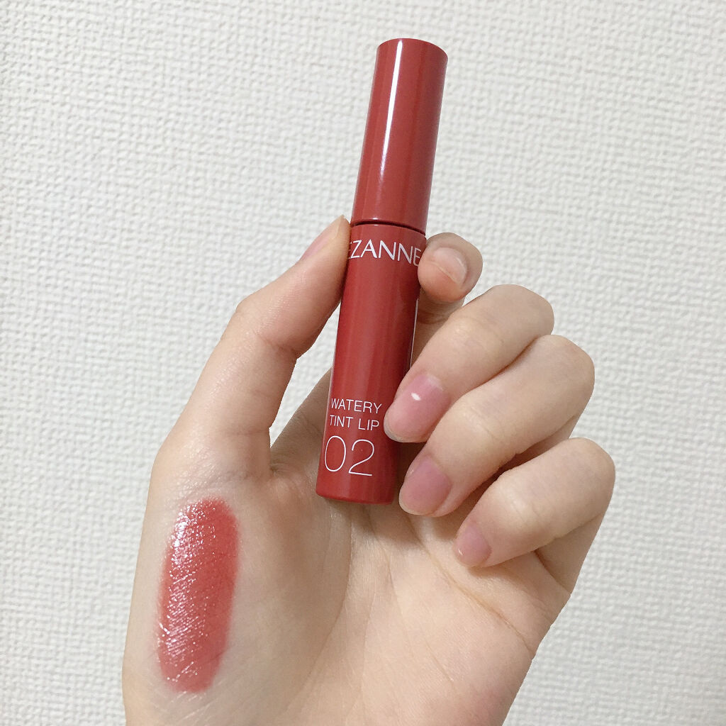 ウォータリーティントリップ/CEZANNE/リップティントを使ったクチコミ（3枚目）