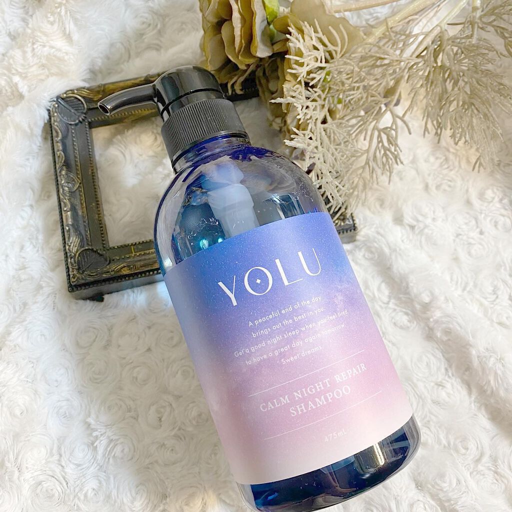 カームナイトリペアシャンプー／トリートメント/YOLU/市販シャンプーを使ったクチコミ（2枚目）