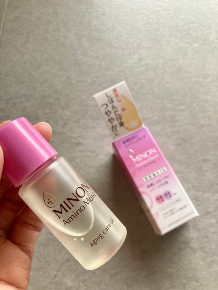ミノン アミノモイスト エイジングケア オイル/ミノン/フェイスオイルを使ったクチコミ(1枚目)