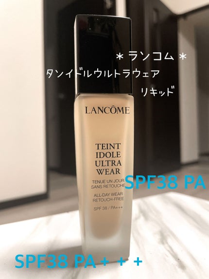 タンイドル ウルトラ ウェア リキッド/LANCOME/リキッドファンデーションを使ったクチコミ(1枚目)