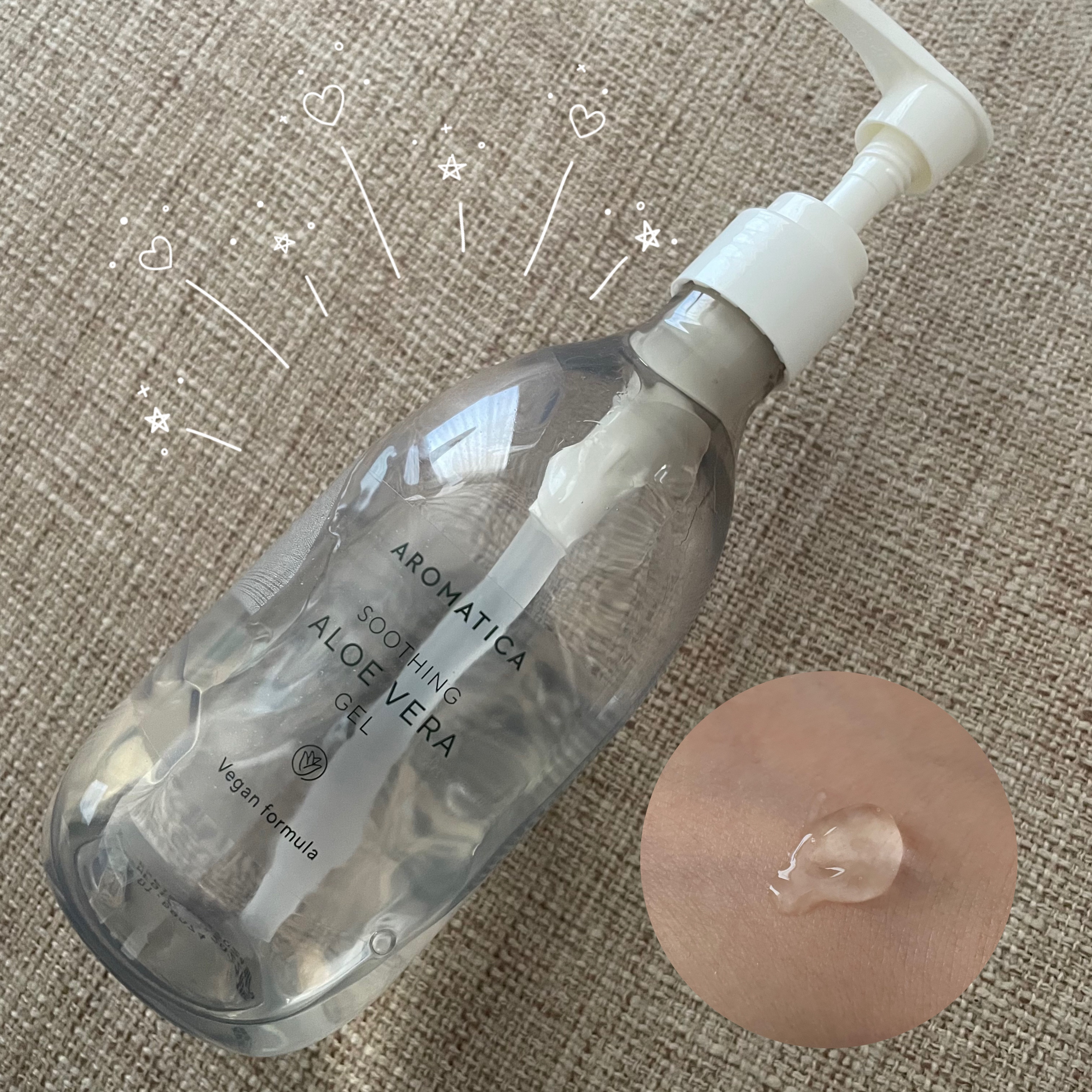 オーガニック アロエベラ ジェル/AROMATICA/その他スキンケアを使ったクチコミ（1枚目）