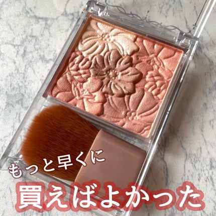 グロウフルールチークス/キャンメイク/パウダーチークを使ったクチコミ(1枚目)