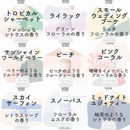 チェジュライフ パフュームド ハンドクリーム N/innisfree/ハンドクリームを使ったクチコミ(7枚目)