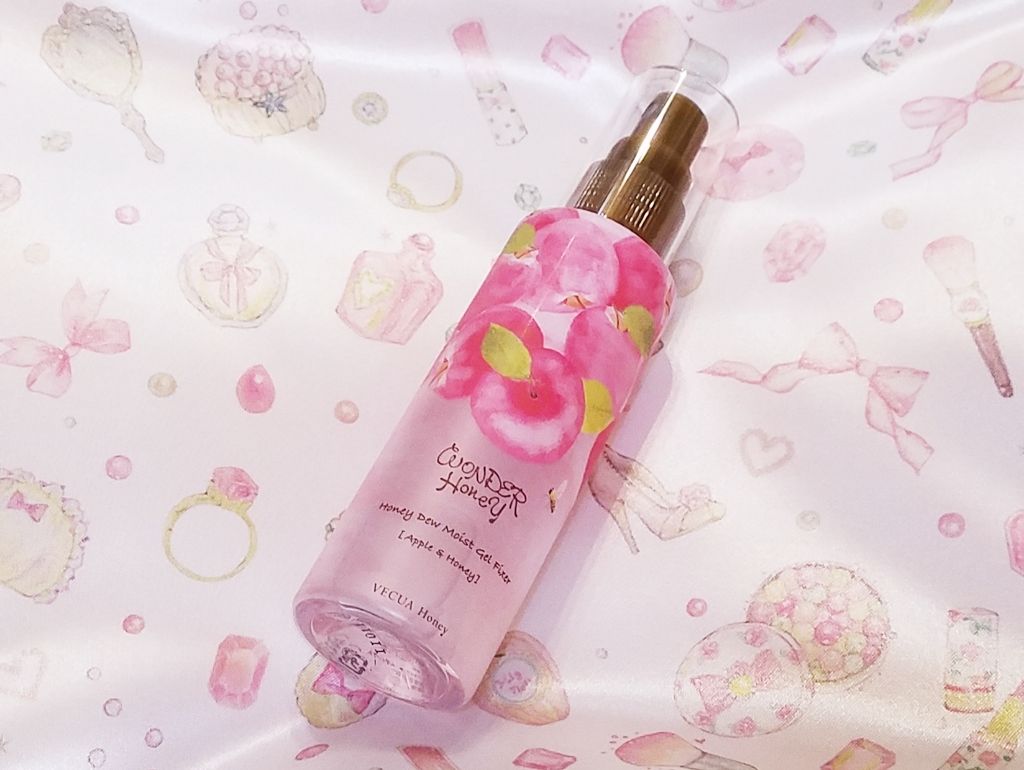 うるぴたジェルフィクサー/VECUA Honey/フィックスミストを使ったクチコミ（1枚目）