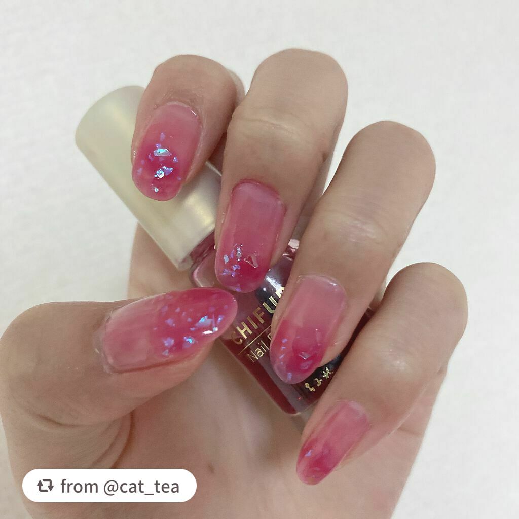 ネイル エナメル/ちふれ/マニキュアを使ったクチコミ(2枚目)