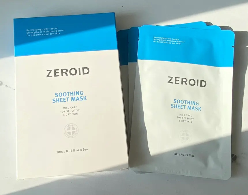 スージングシートマスク/ZEROID/シートマスク・パックを使ったクチコミ（2枚目）