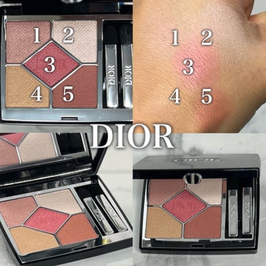 ディオールショウ サンク クルール （スプリング コレクション 2024 限定品）/Dior/アイシャドウを使ったクチコミ（5枚目）