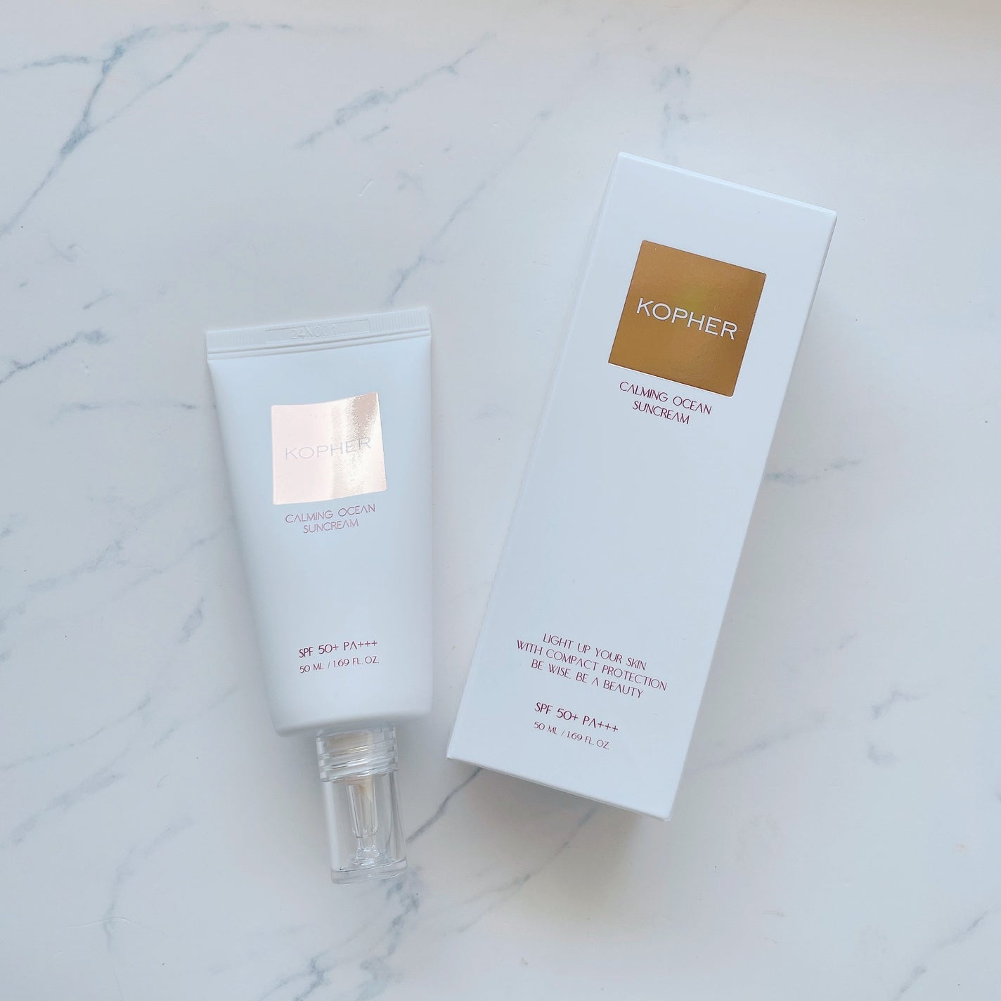 CALMING OCEAN SUNCREAM/KOPHER/日焼け止めクリームを使ったクチコミ(2枚目)