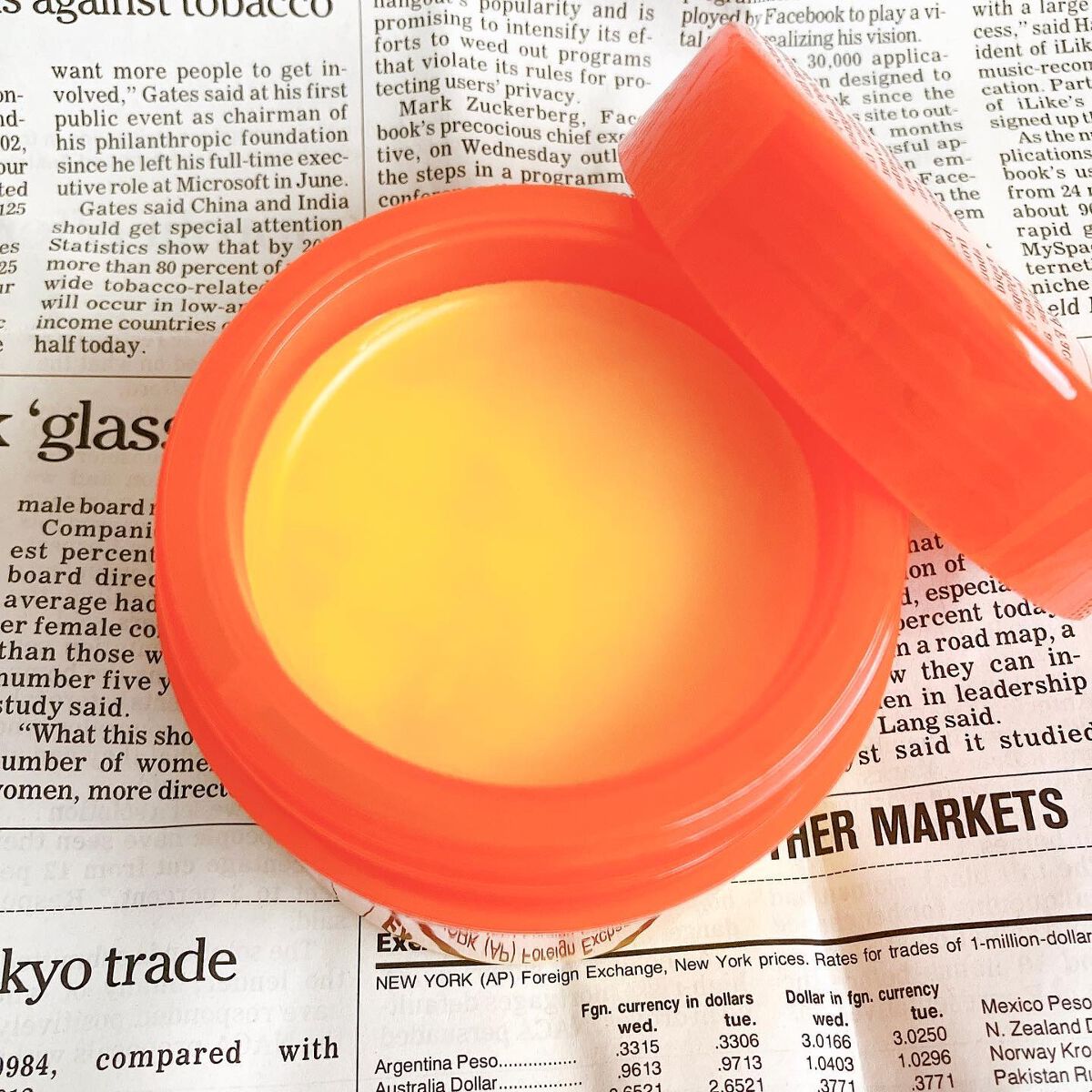 カロテンIPMP(TM) とろけるクレンジングバーム /APRILSKIN/クレンジングバームを使ったクチコミ(3枚目)