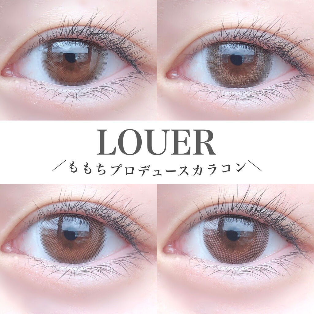 LOUER/LOUER/カラーコンタクトレンズを使ったクチコミ（1枚目）