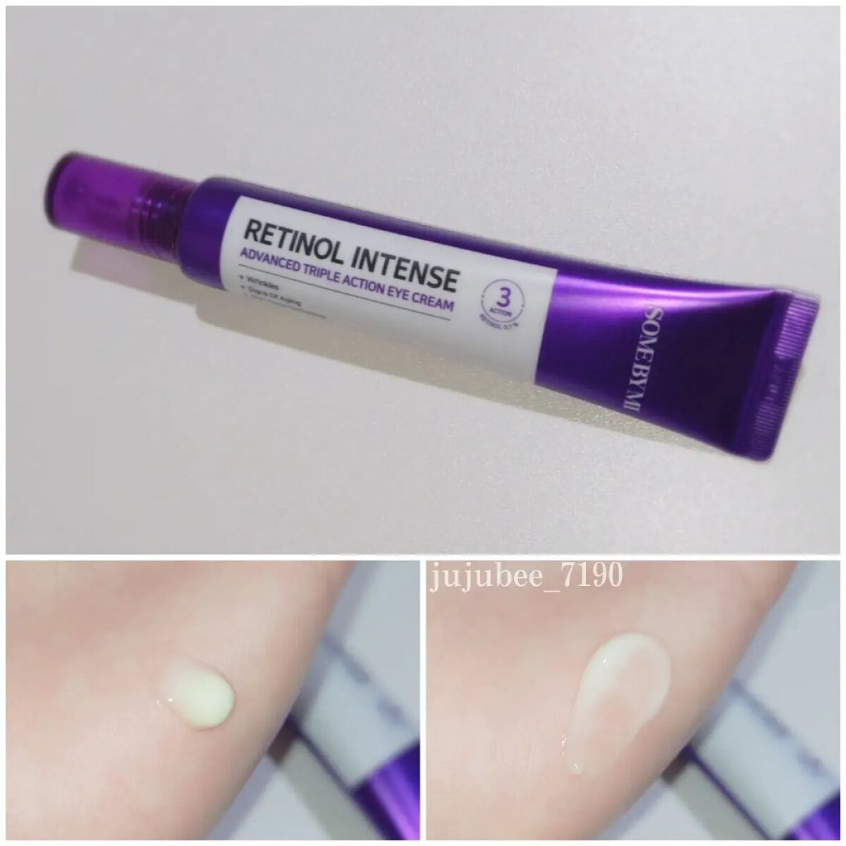 レチノールインテンシブ アドバンスドトリプルアクションアイクリーム/SOME BY MI/アイケア・アイクリームを使ったクチコミ（3枚目）