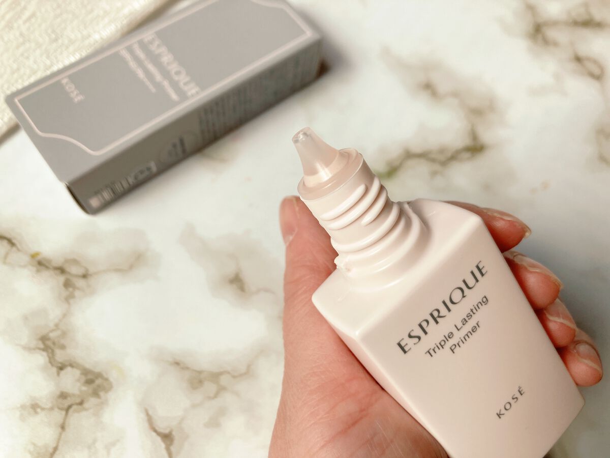 トリプル ラスティング プライマー/ESPRIQUE/化粧下地を使ったクチコミ（3枚目）