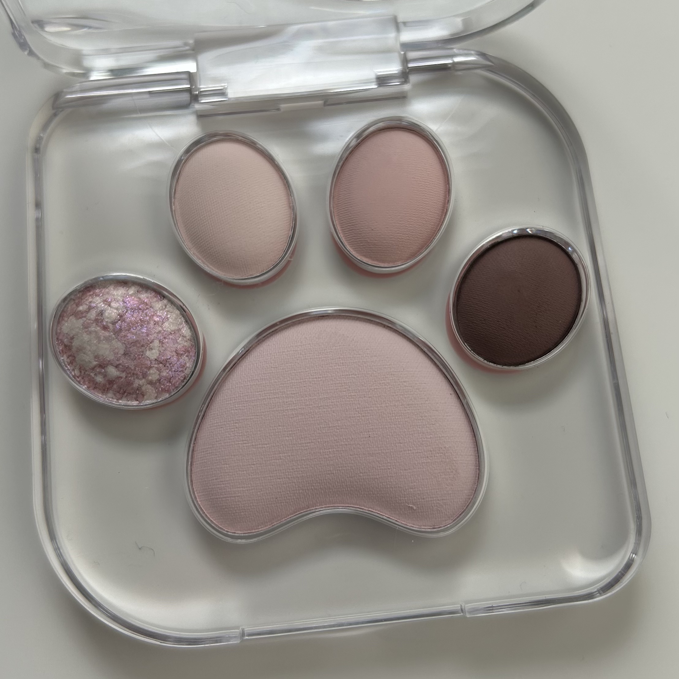 ミャオパウズアイシャドウパレット/MilleFée/アイシャドウパレットを使ったクチコミ（3枚目）