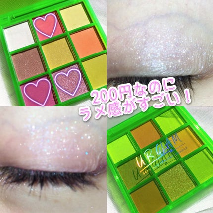 UR GLAM BLOOMING EYE COLOR PALETTE/U R GLAM/アイシャドウパレットを使ったクチコミ(1枚目)