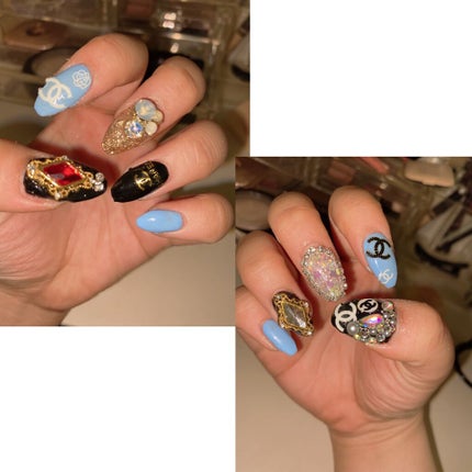 ジェルネイル(ライト対応)/セリア/ジェルネイルを使ったクチコミ(1枚目)