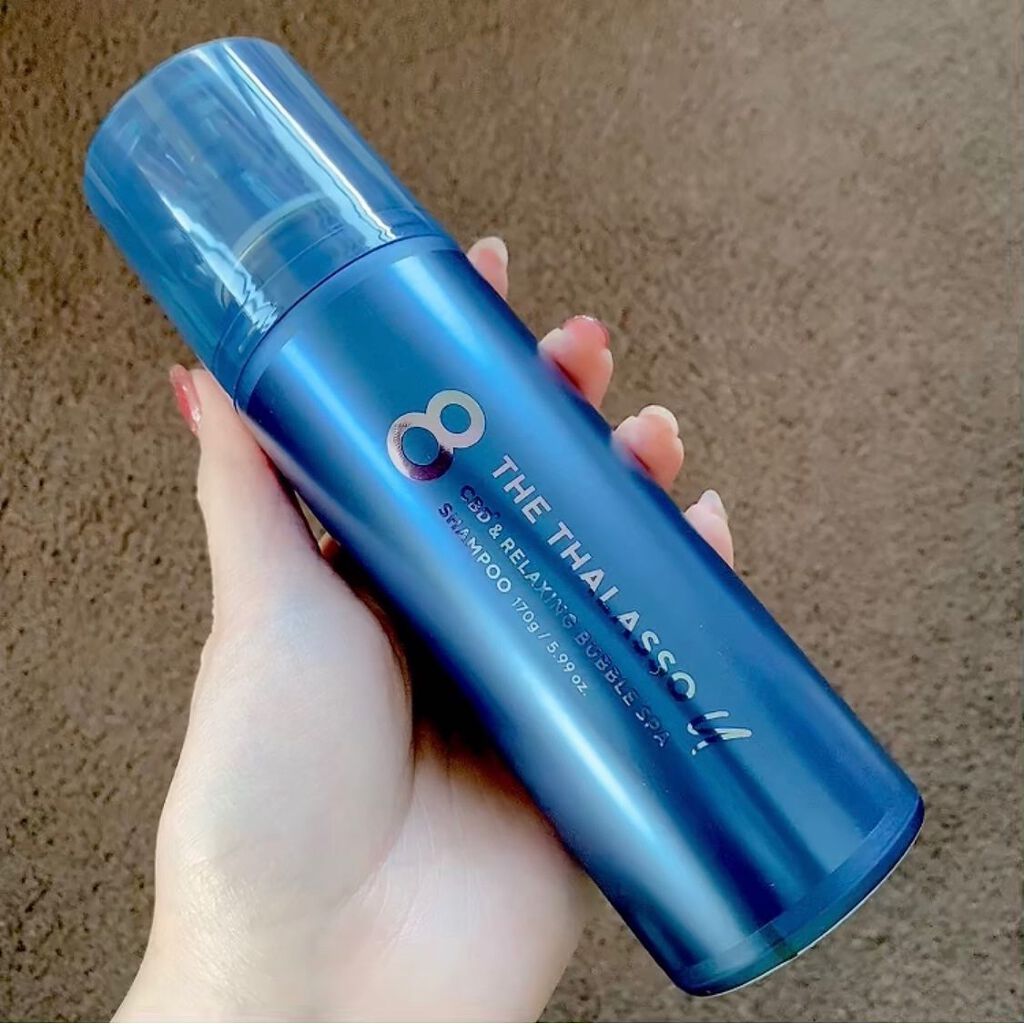 エイトザタラソ ユー CBD＆リラクシング バブルスパ 炭酸泡シャンプー/エイトザタラソ/市販シャンプーを使ったクチコミ（3枚目）