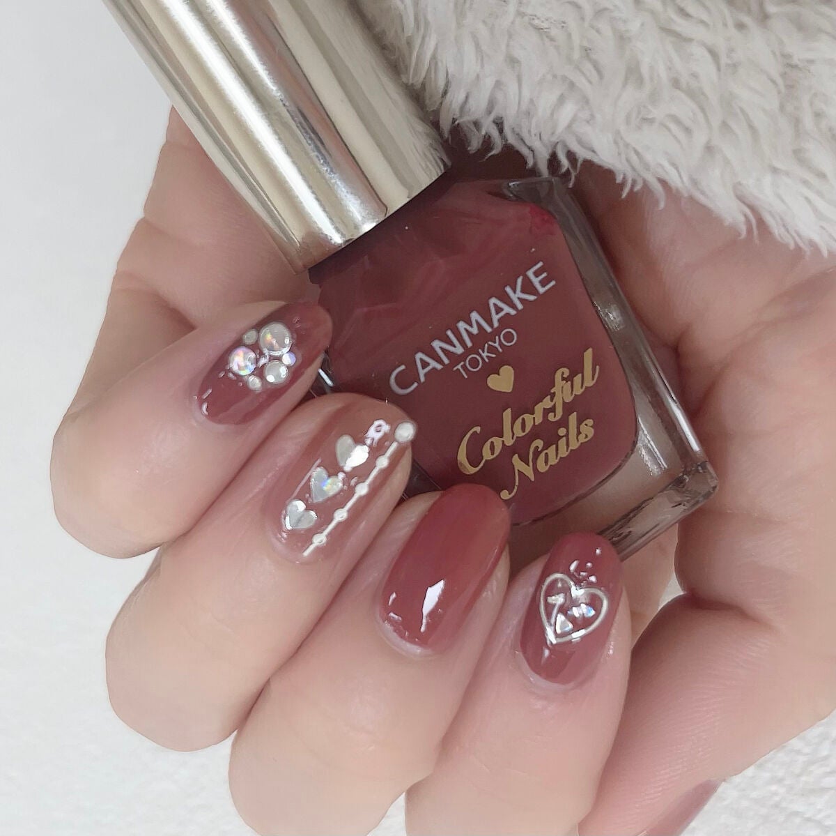 カラフルネイルズ/キャンメイク/マニキュアを使ったクチコミ(3枚目)