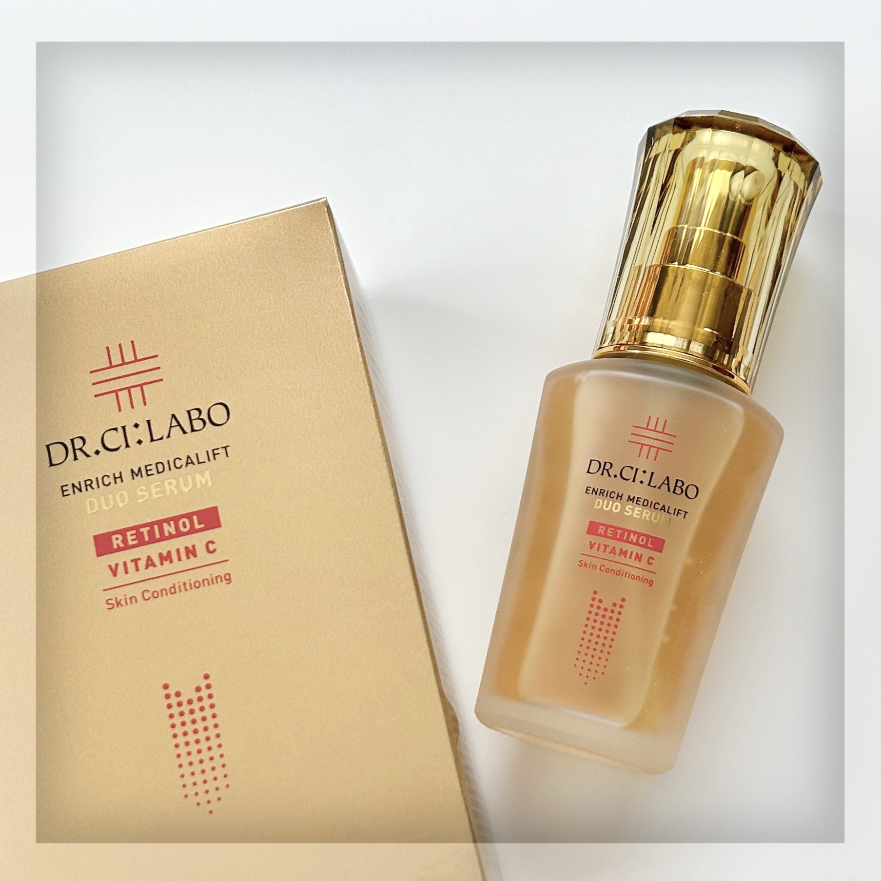 エンリッチ メディカリフト デュオセラム/ドクターシーラボⓇ/美容液を使ったクチコミ（1枚目）