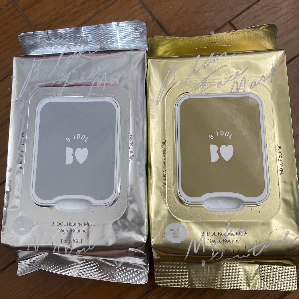 ルーティンマスク(ナイトルーティン) /b idol/シートマスク・パックを使ったクチコミ（1枚目）