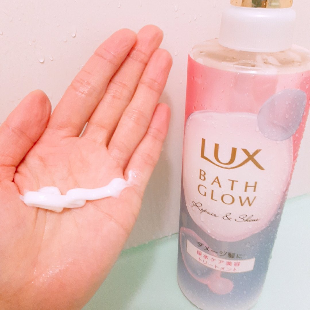 バスグロウ リペア&シャイン シャンプー / トリートメント/LUX/市販シャンプーを使ったクチコミ（2枚目）