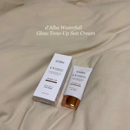 ウォータフルトーンアップサンクリーム/ダルバ/日焼け止めクリームを使ったクチコミ(1枚目)