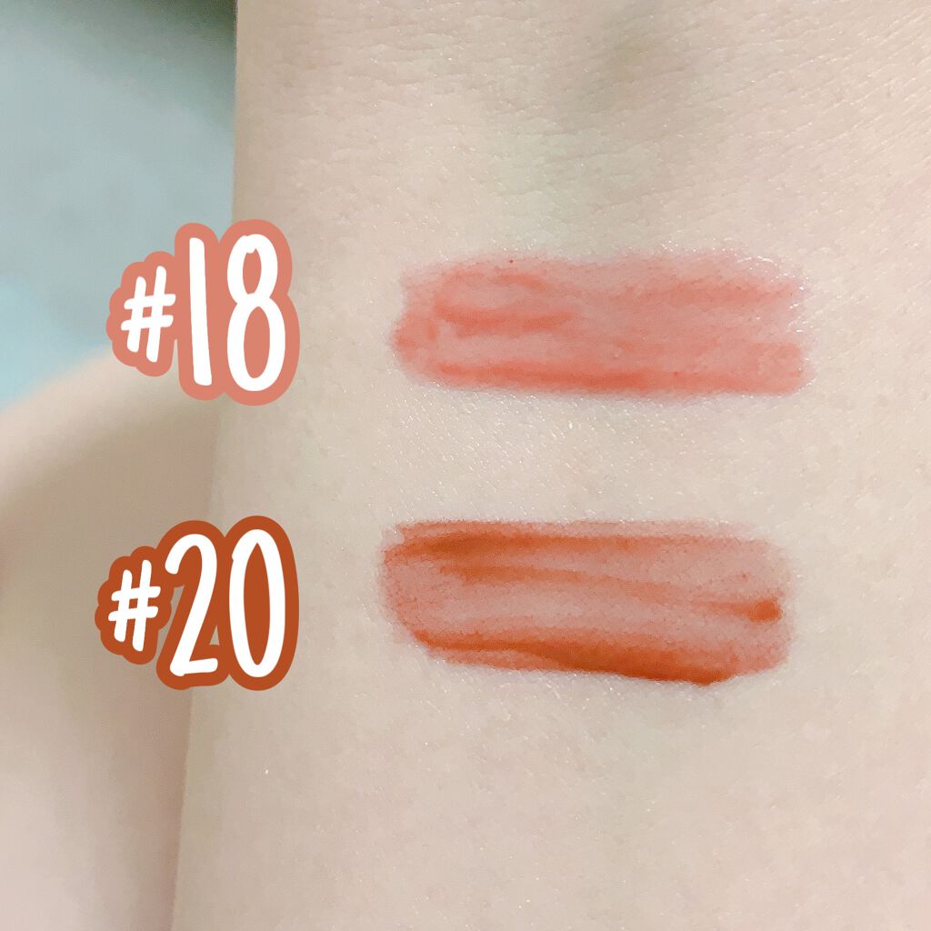 ジューシーラスティングティント/rom&nd/リップティントを使ったクチコミ(2枚目)