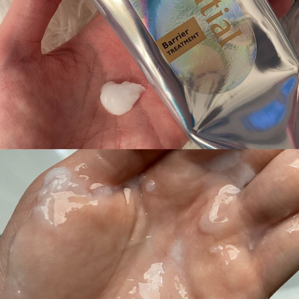 髪のキメ美容バリアトリートメント/エッセンシャル/洗い流すヘアトリートメントを使ったクチコミ（2枚目）