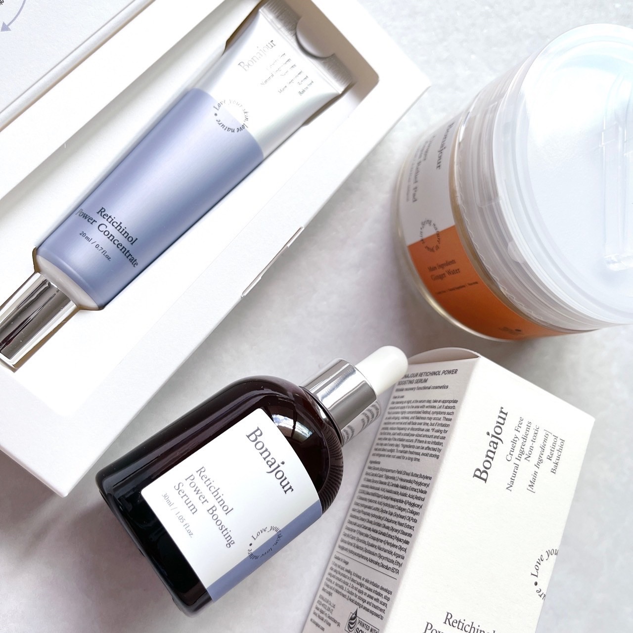 レチノールパワー コンセントレートクリーム/Bonajour/フェイスクリームを使ったクチコミ（3枚目）