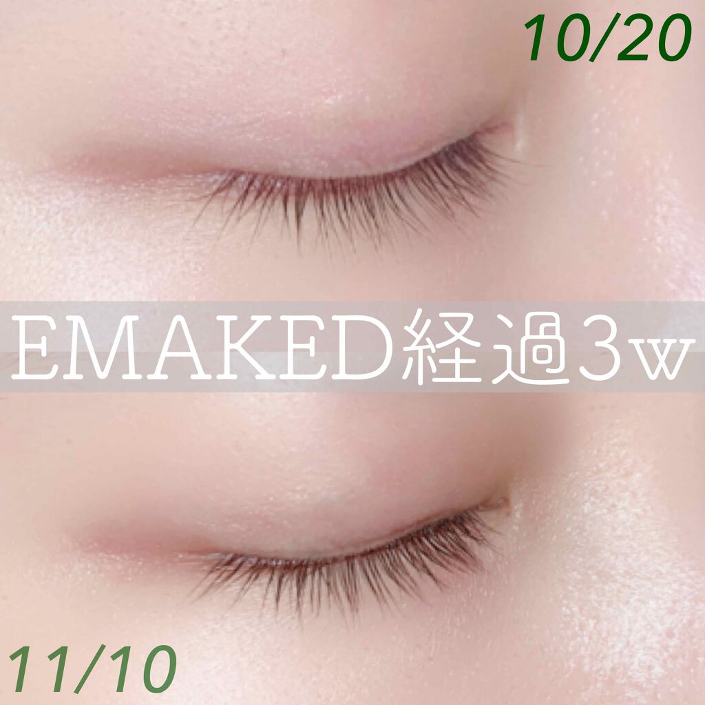EMAKED（エマーキット）/水橋保寿堂製薬/まつげ美容液を使ったクチコミ（1枚目）