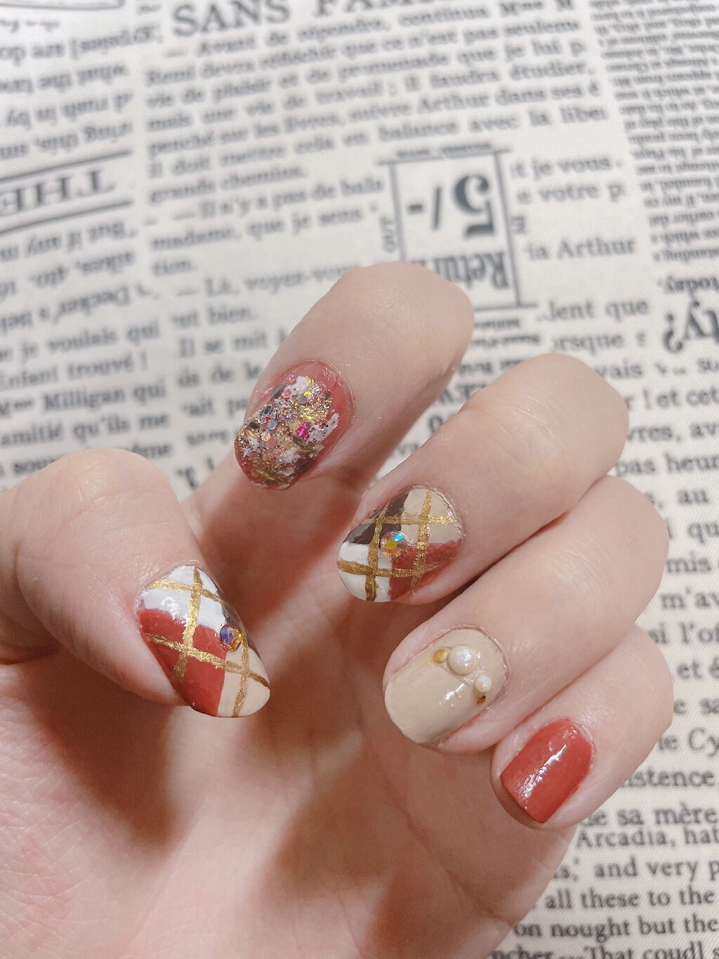 カラフルネイルズ/キャンメイク/マニキュアを使ったクチコミ（1枚目）