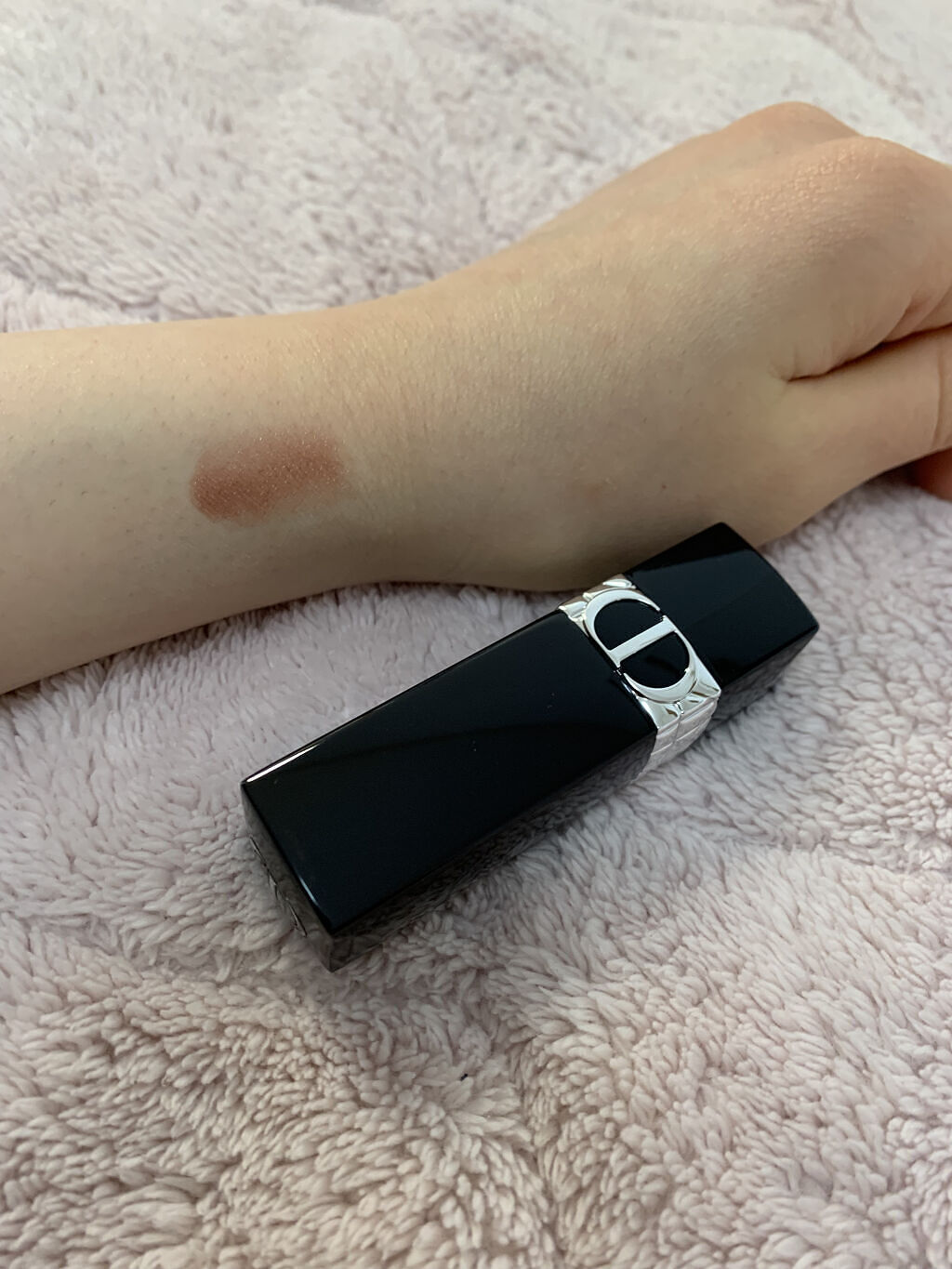 ルージュ ディオール バーム 810 ディオール ガーデン サテン/Dior/リップバームを使ったクチコミ（3枚目）