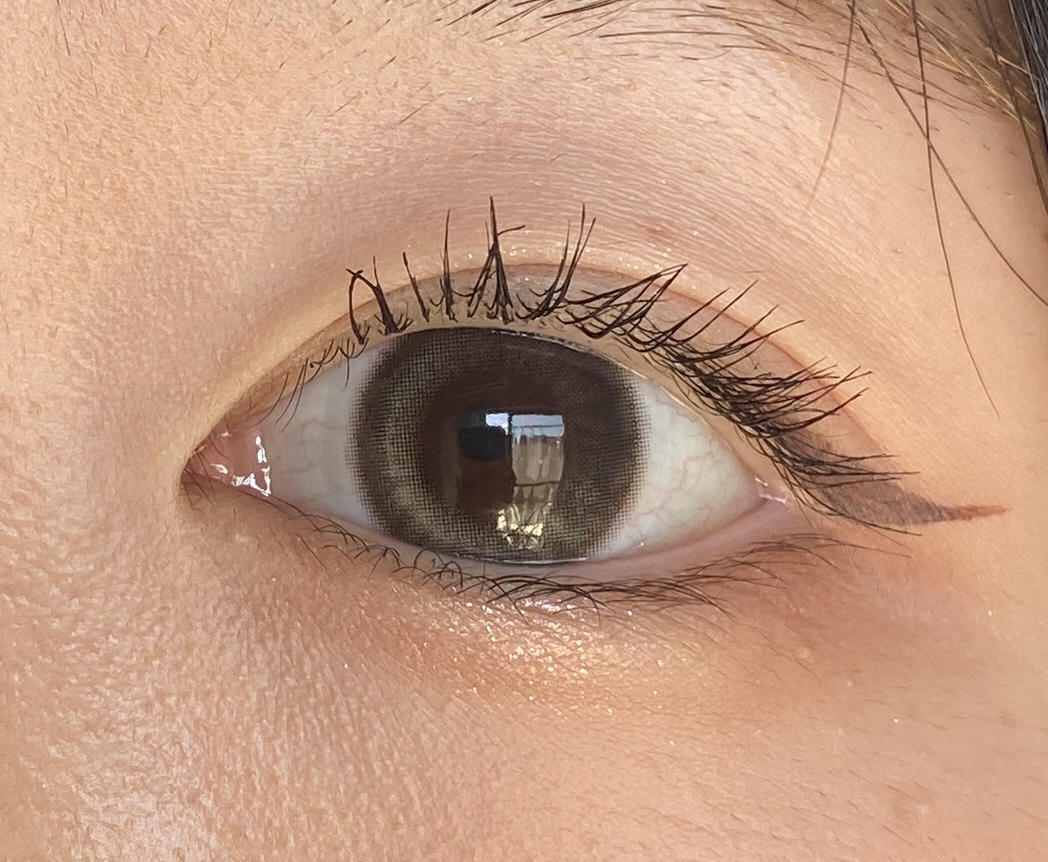 One & Only Kristin/Hapa kristin/カラーコンタクトレンズを使ったクチコミ（1枚目）