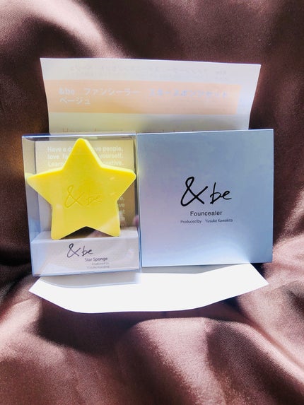 スタースポンジ/&be/パフ・スポンジを使ったクチコミ(1枚目)
