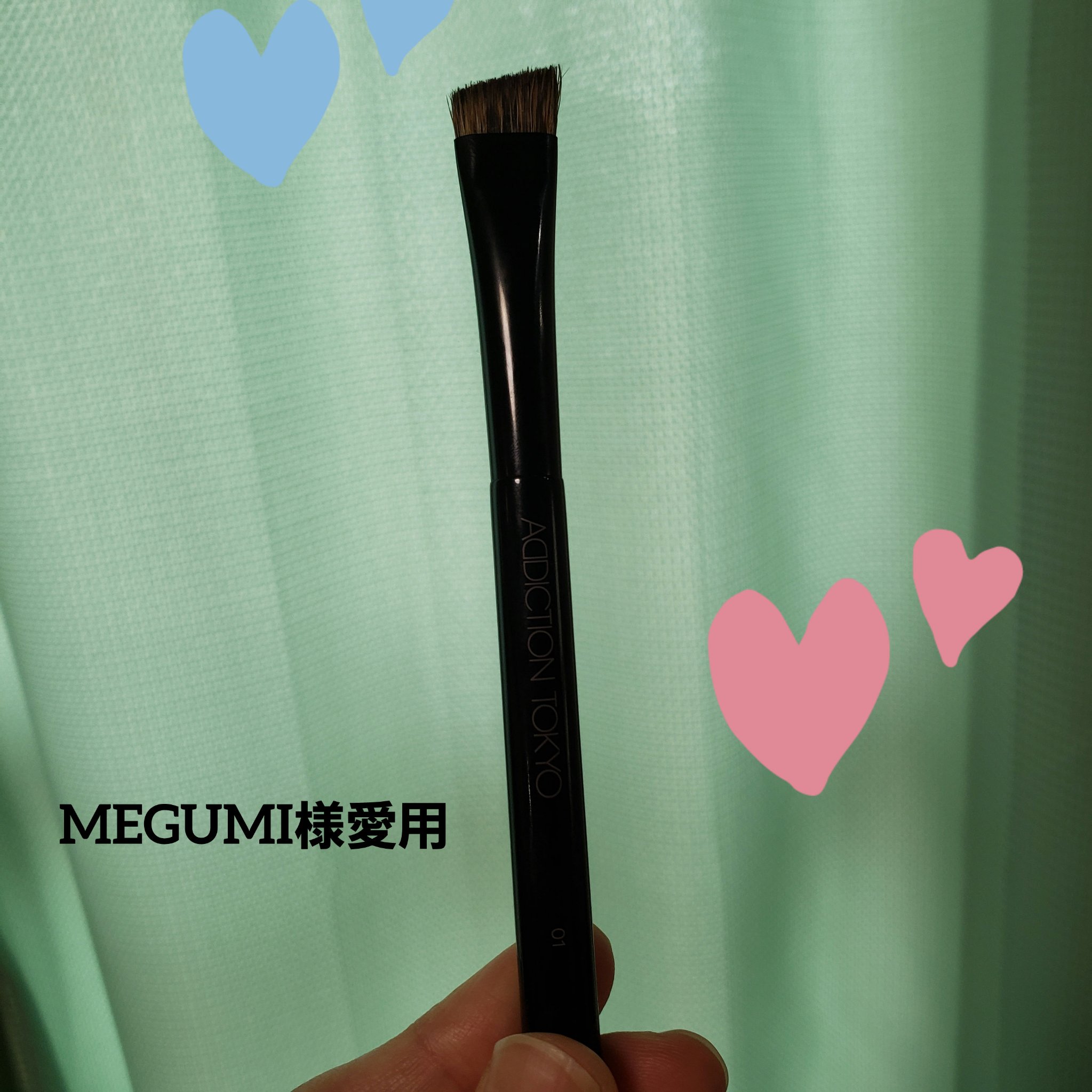 アイブロウ ブラシ 01/ADDICTION/メイクブラシを使ったクチコミ（1枚目）