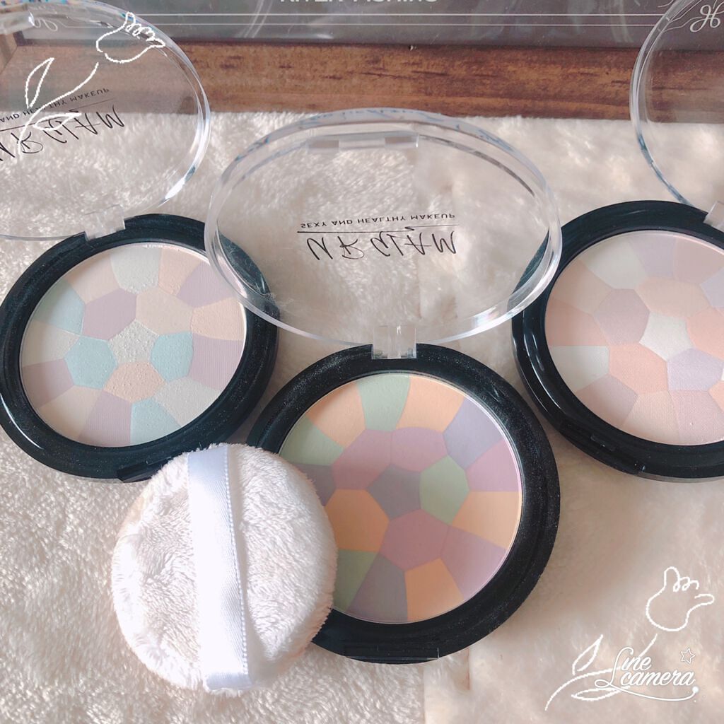 UR GLAM　MARBLE FACE POWDER/U R GLAM/プレストパウダーを使ったクチコミ（2枚目）