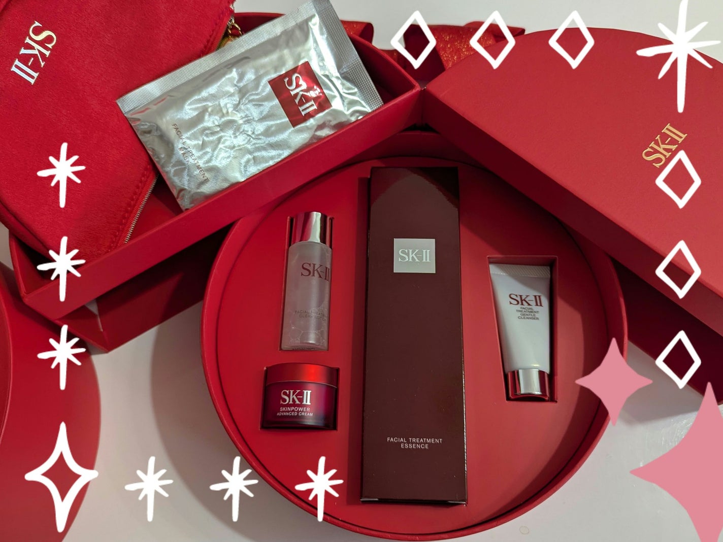 LUNA on LIPS 「クリスマス&誕生日でSK-Ⅱ買いました〜❤箱かわいい❤箱は無料..」(2枚目)