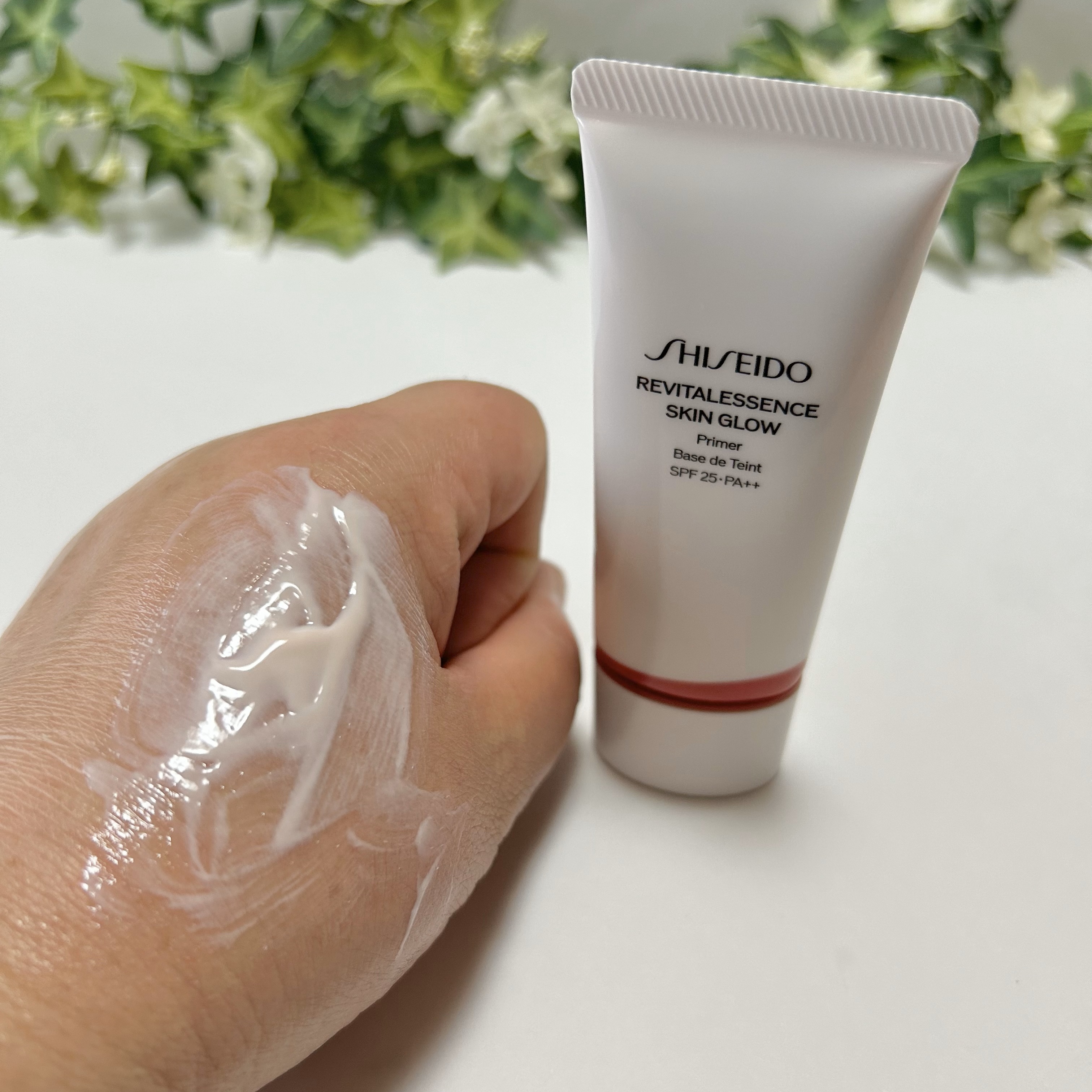 エッセンス スキングロウ プライマー	/SHISEIDO/化粧下地を使ったクチコミ（3枚目）
