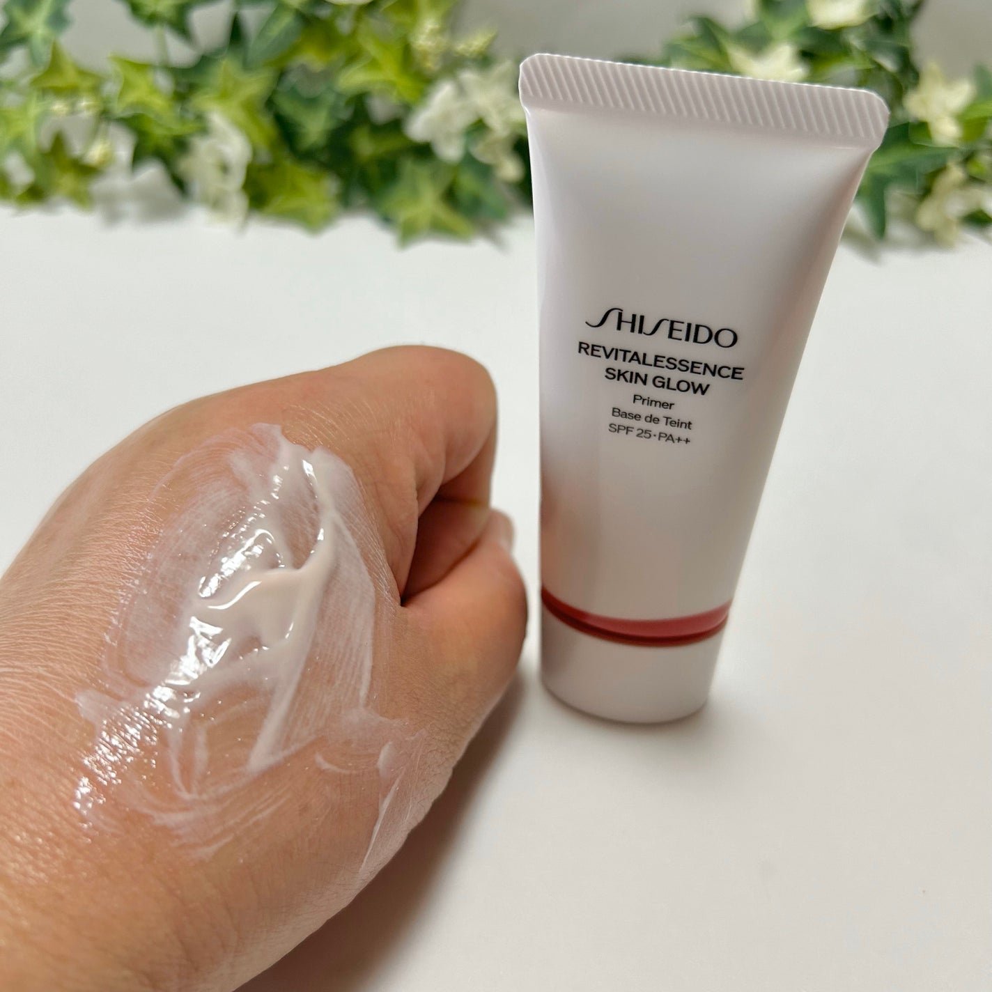 エッセンス スキングロウ プライマー /SHISEIDO/化粧下地を使ったクチコミ(3枚目)