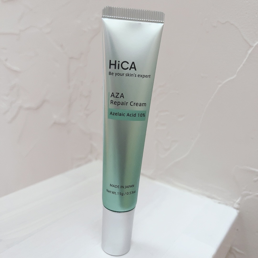 HiCA　AZAリペアクリーム アゼライン酸10%/HiCA/フェイスクリームを使ったクチコミ（3枚目）
