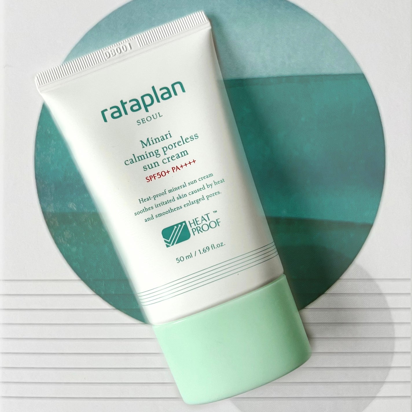 セリ鎮静ポアレスUVサンクリーム/rataplan/日焼け止めクリームを使ったクチコミ(1枚目)