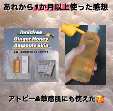 ジンジャーハニー　モイストスキン/innisfree/化粧水を使ったクチコミ（1枚目）