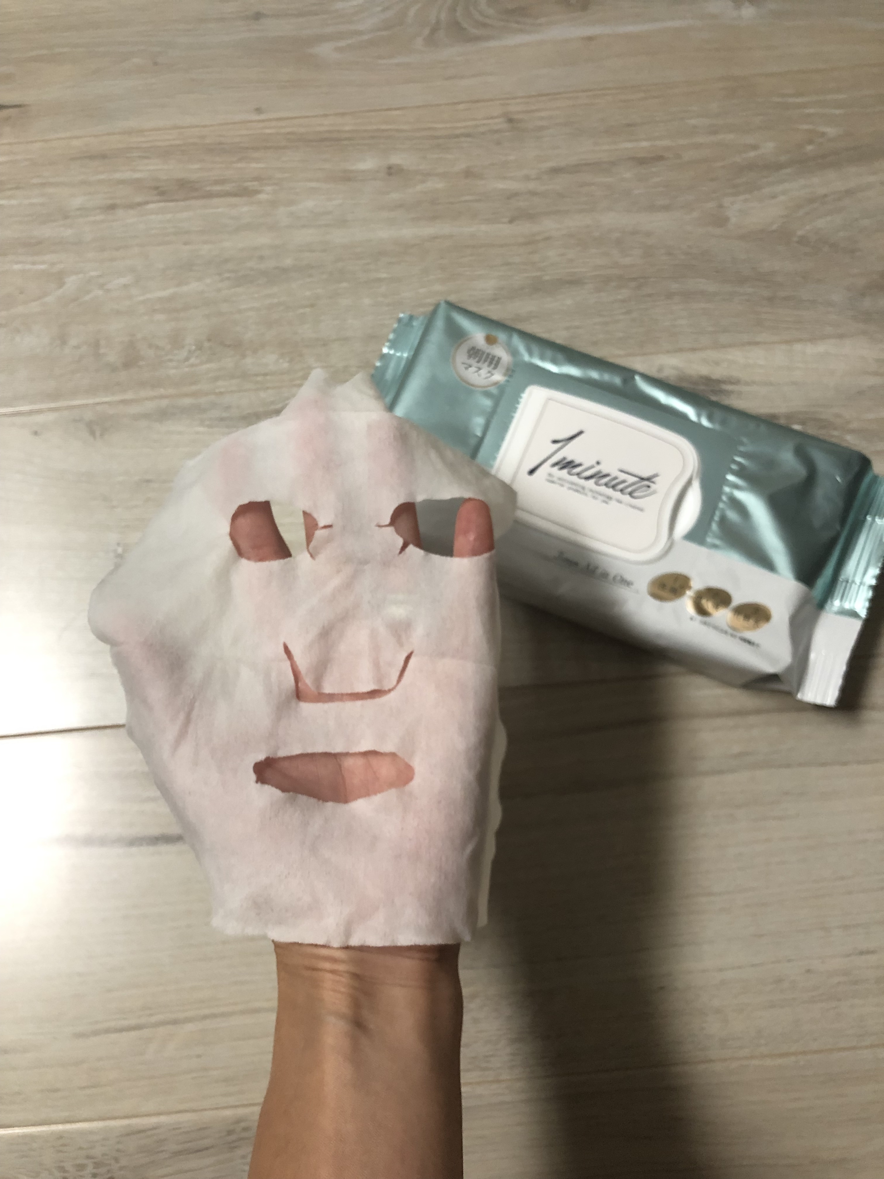 ワンミニット/パーフェクトワン/シートマスク・パックを使ったクチコミ（1枚目）