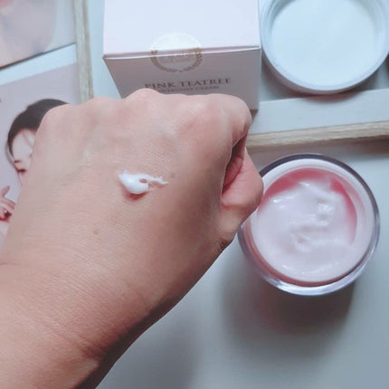 ピンクティーツリークリーム/APLIN/フェイスクリームを使ったクチコミ(4枚目)