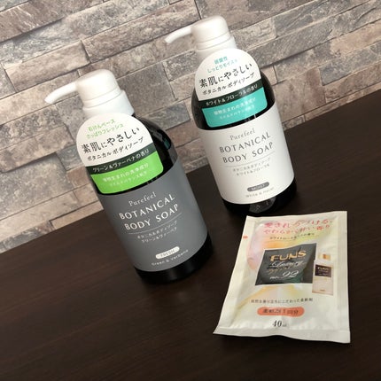 Purefeel ボタニカルボディソープ ホワイト&フローラル/Purefeel/ボディソープを使ったクチコミ(1枚目)
