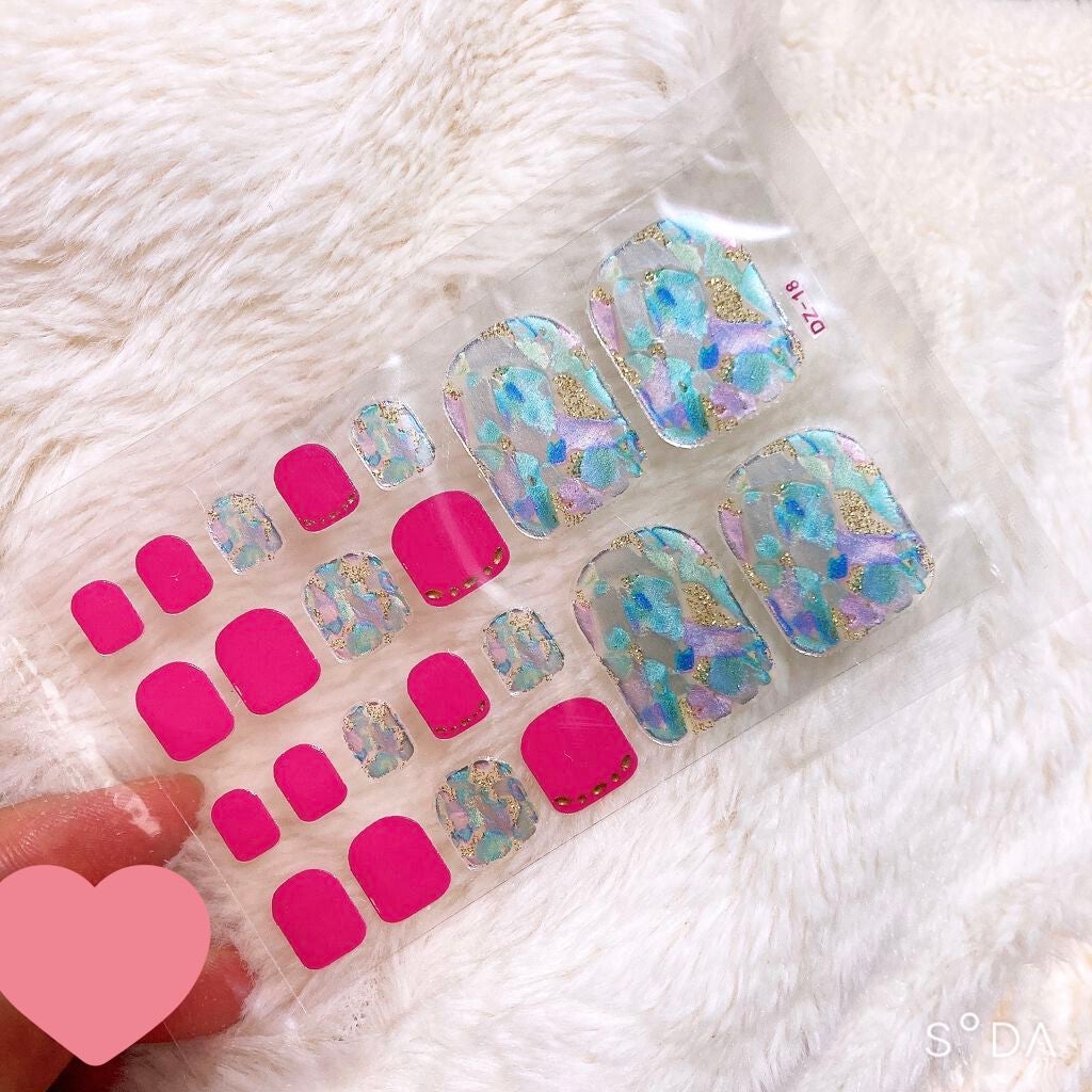 グラスファイル/セリア/ネイル用品を使ったクチコミ(4枚目)