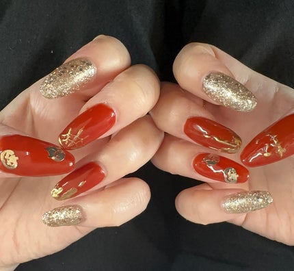 BRG ジェルネイル/DAISO/ジェルネイルを使ったクチコミ(1枚目)